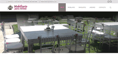 Desktop Screenshot of mobiliarioparaevento.com